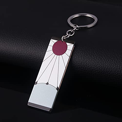 Demon Slayer Tanjiro Earring Inspired Keychain Style 2 MAOKEI