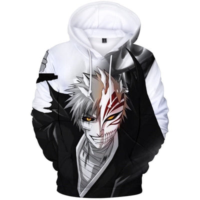 Ichigo Hollow Form Attack 3D Hoodie