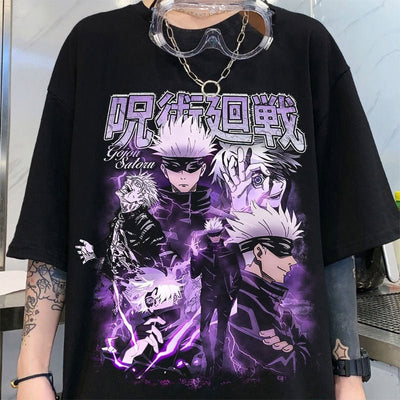 Jujutsu Kaisen Gojo Satoru Status Change T-Shirt