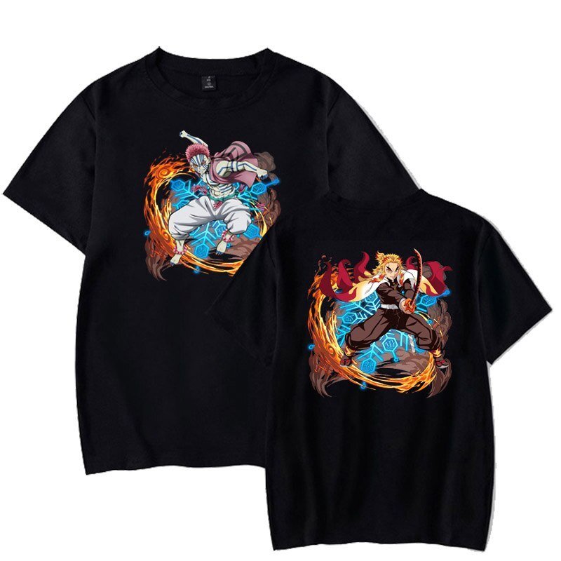 Kyoujurou & Akaza 3D T-shirt MAOKEI