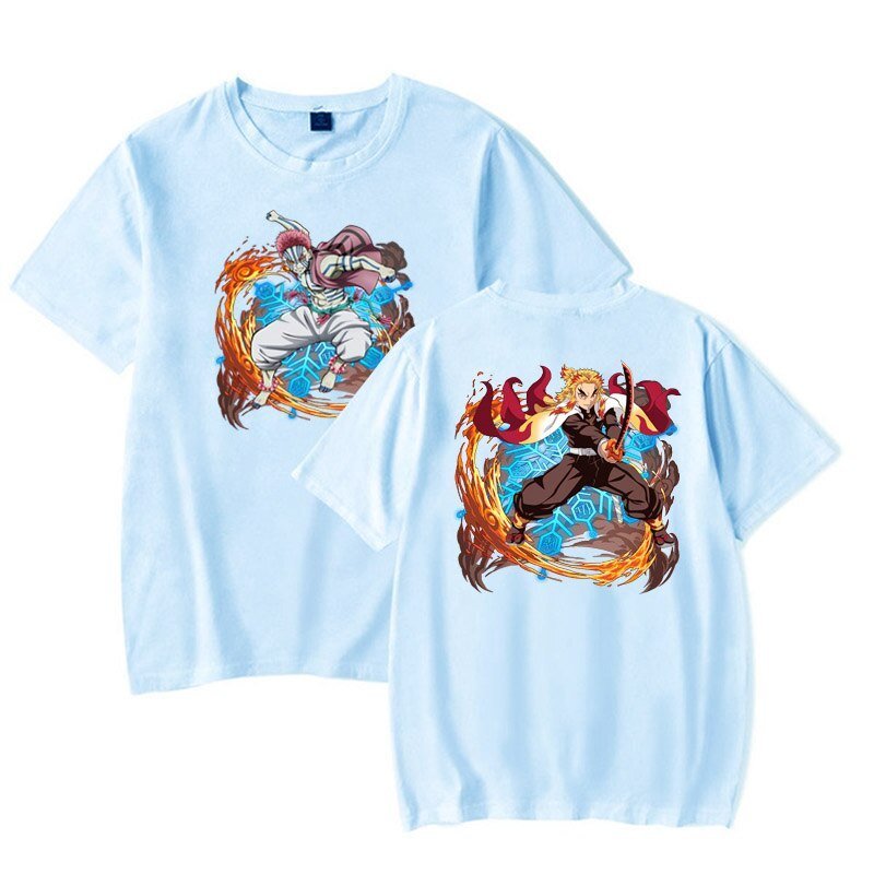 Kyoujurou & Akaza 3D T-shirt MAOKEI