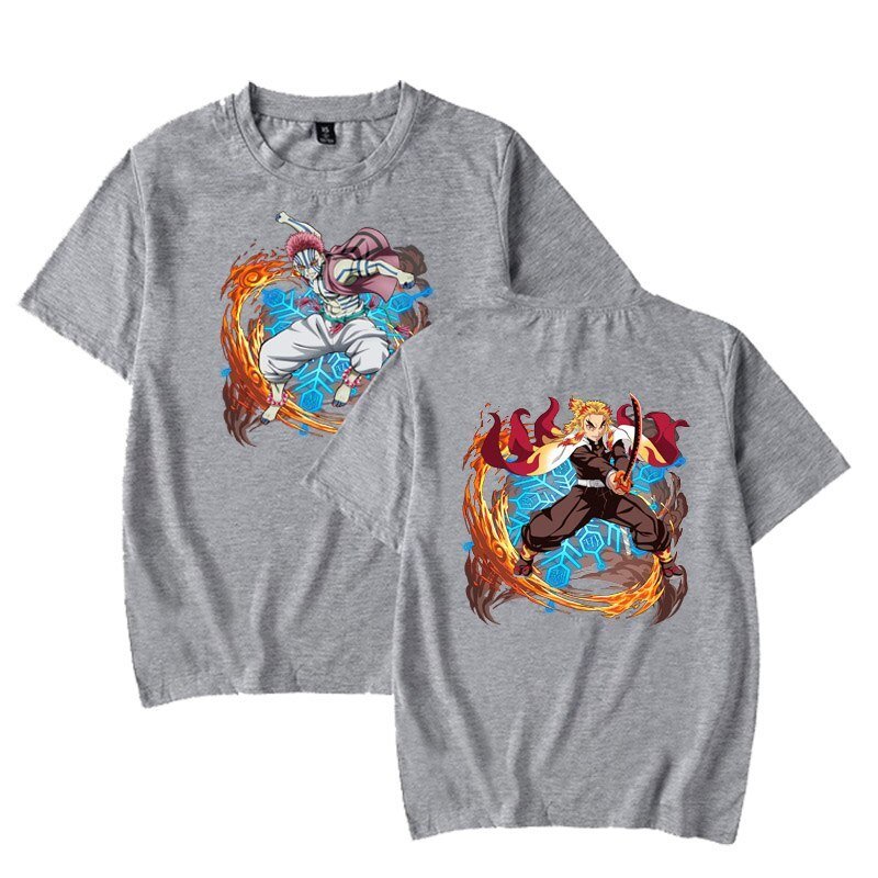 Kyoujurou & Akaza 3D T-shirt MAOKEI