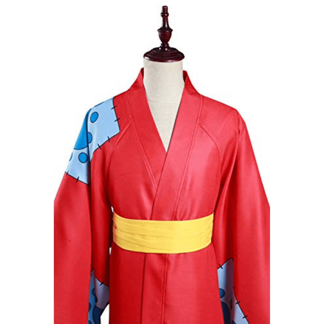 Monkey D Luffy Wano Kimono Style Cosplay