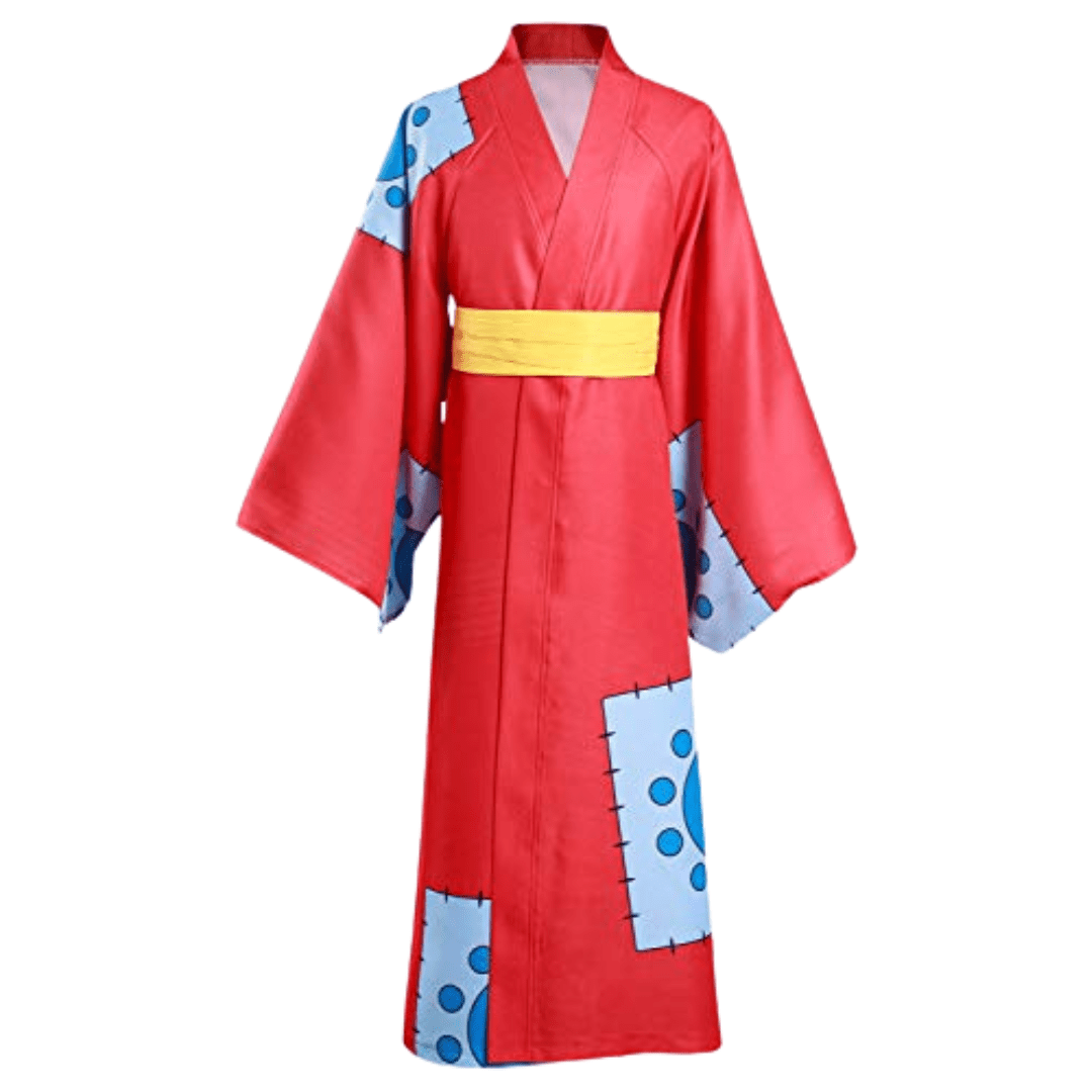 Monkey D Luffy Wano Kimono Style Cosplay