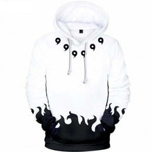 Naruto Sage of Six Paths Hoodie Black White