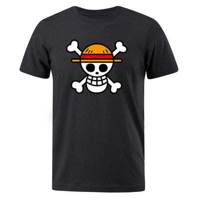 One Piece Mugiwara Flag Basic T-Shirt