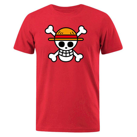 One Piece Mugiwara Flag Basic T-Shirt MAOKEI