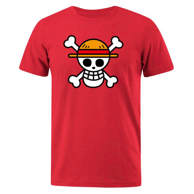 One Piece Mugiwara Flag Basic T-Shirt MAOKEI