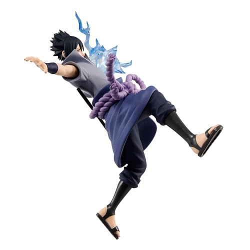 Uchiha Sasuke Raiton Jumping Attack Figure