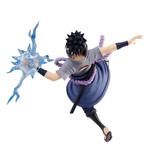 Uchiha Sasuke Raiton Jumping Attack Figure