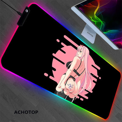 Zero Two RGB Kawaii Mouse Pad