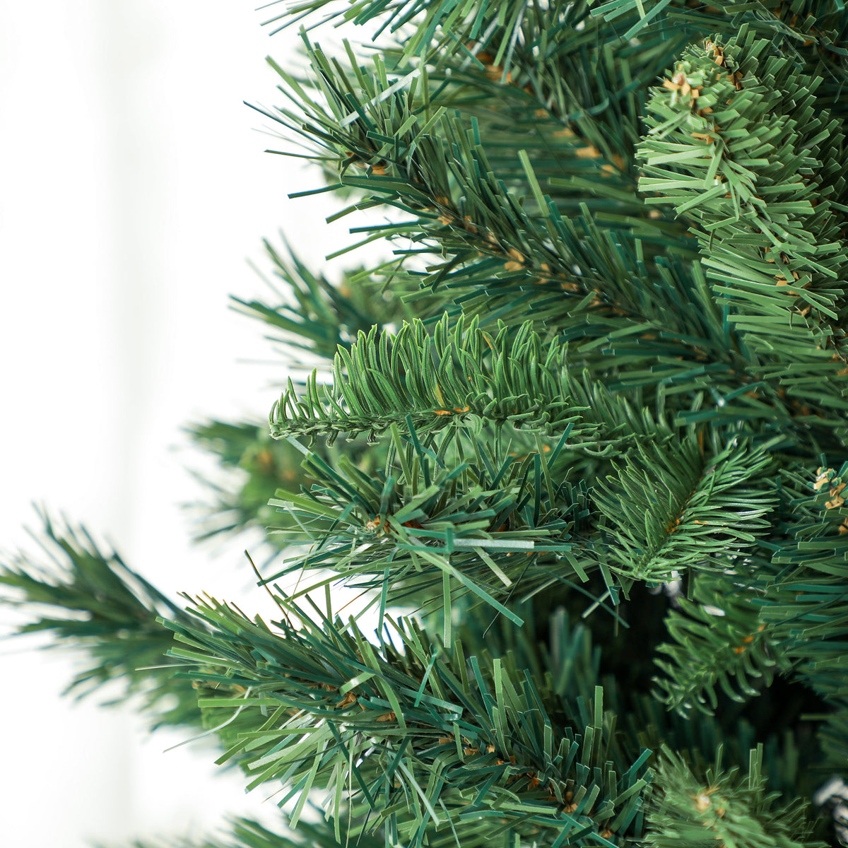 Sapin de Noël Artificiel 180 cm Arbre de Noël avec support en acier pliable, 1061 branches, décoration de Noël, vert