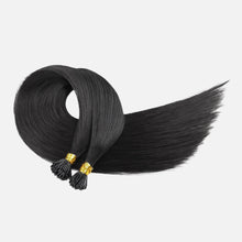 Natural Black (1B) I-Tip Hair Extensions (50g-100g)