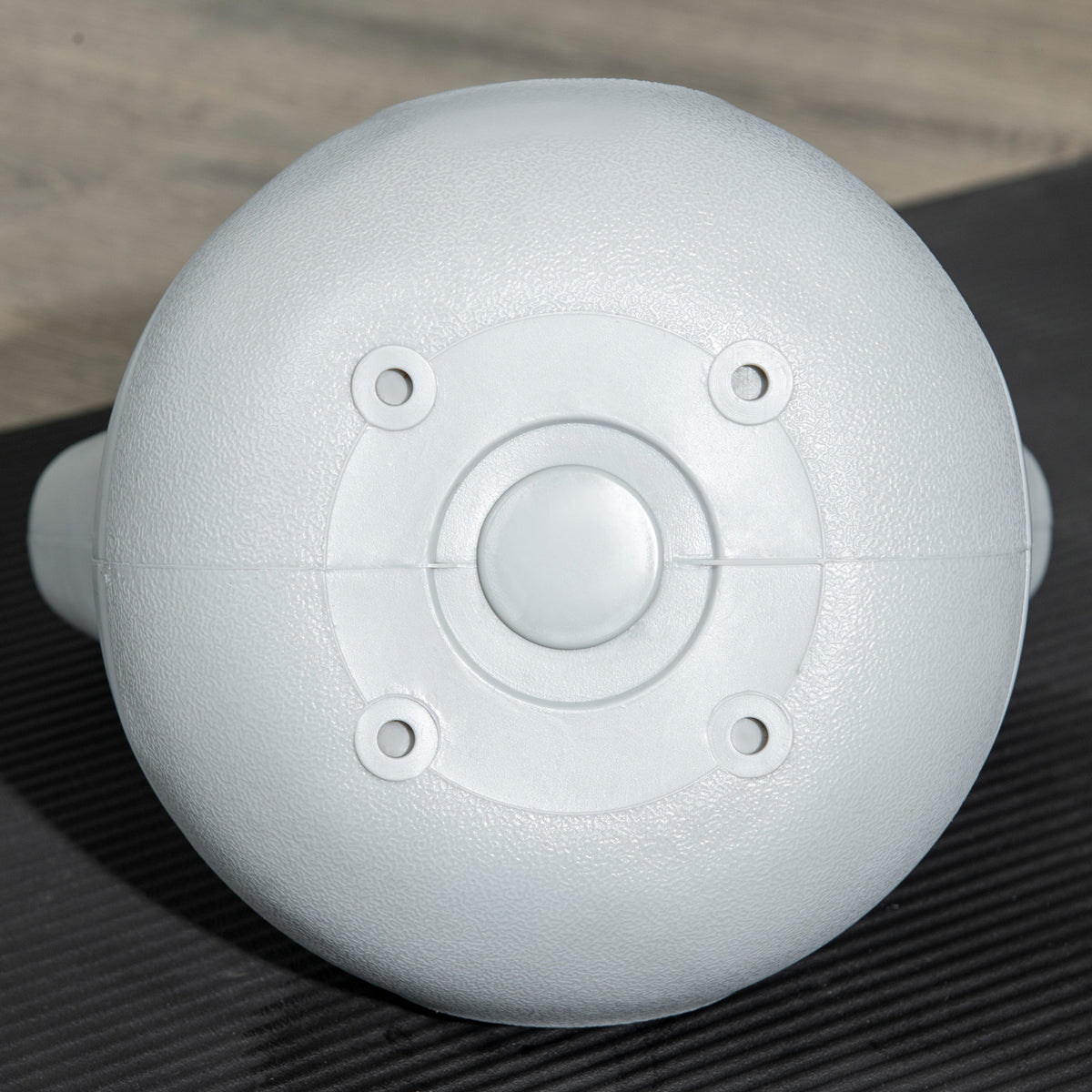 Kettlebell 10 kg, haltère avec poignée ergonomique, haltère à boule, musculation, entraînement, 22 x 16 x 26 cm, bleu