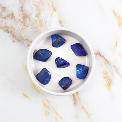 Pierre roulée en Lapis-Lazuli