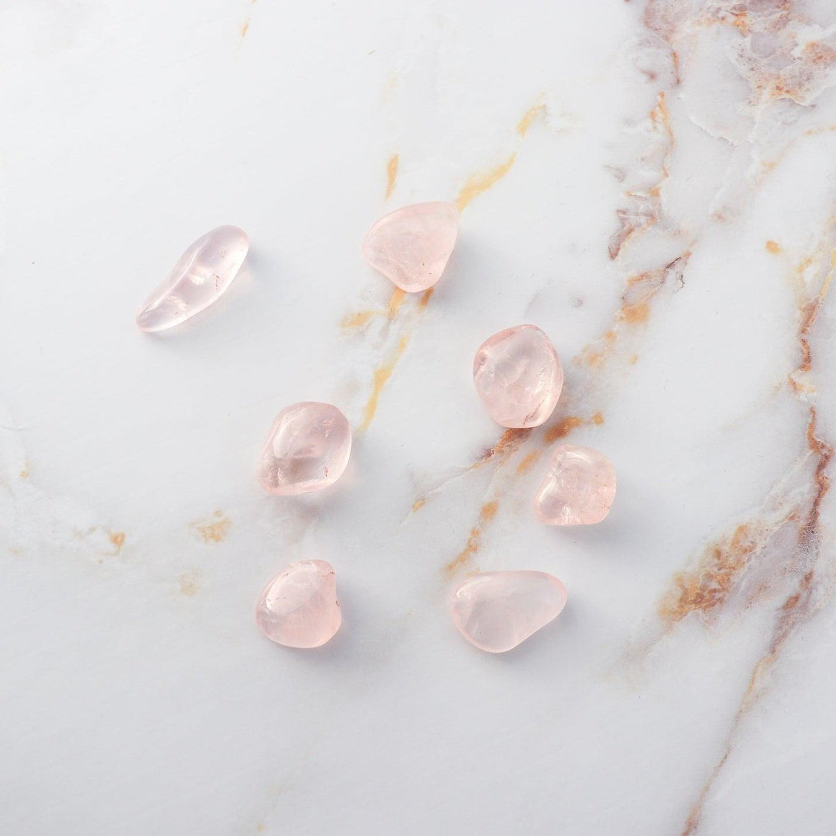 Pierre roulée en Quartz Rose