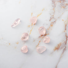 Pierre roulée en Quartz Rose