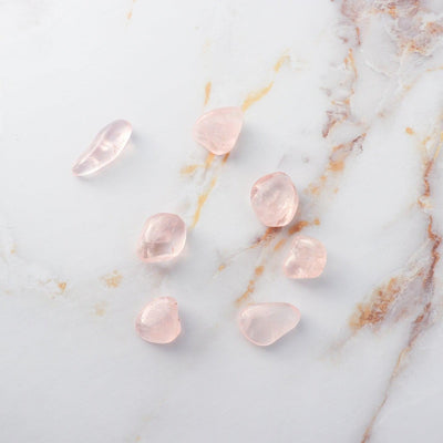 Pierre roulée en Quartz Rose