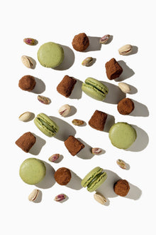 Pistachio Macaron chocolate truffles - bulk