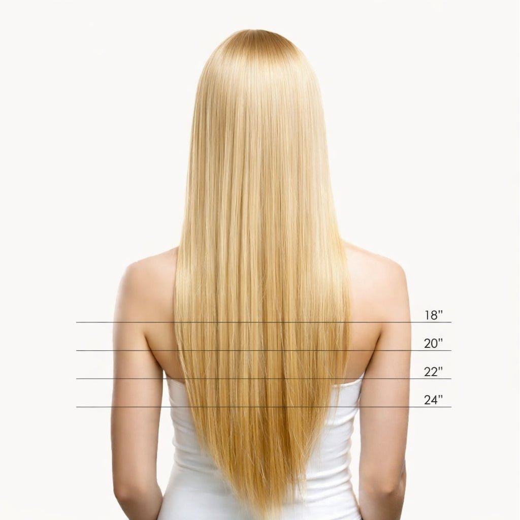 Ash Light Blonde (9C) Ponytail Hair Extensions (100g-120g)
