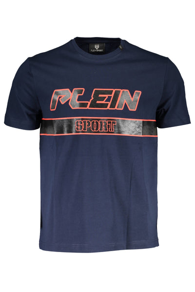 PLEIN SPORT SHORT SLEEVE T-SHIRT MEN BLUE