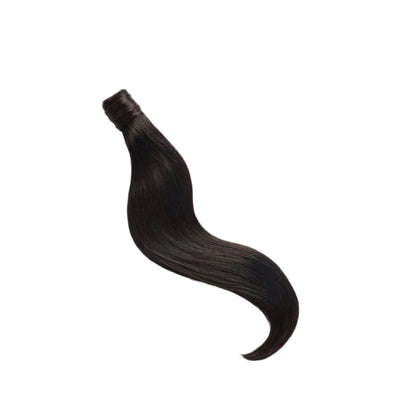 Ponytail Clip In Natural Black #1B