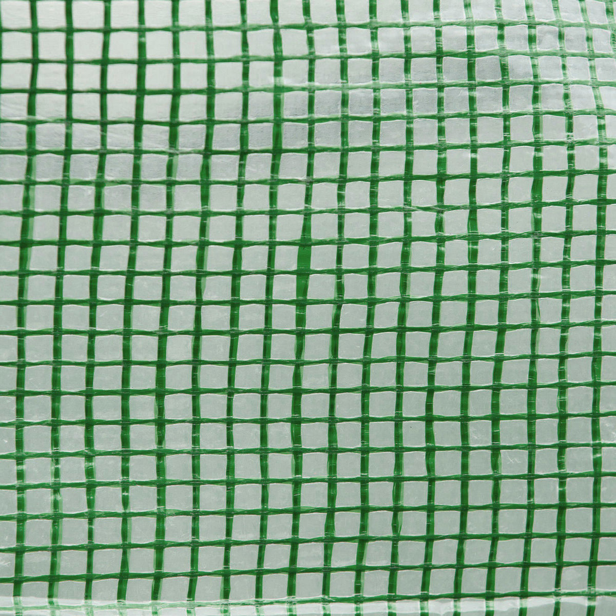 Serre de jardin tunnel 13,5 m² 6 fenêtres porte zippée enroulable châssis acier galvanisé bâche PE 4,5 x 3 x 2 m vert