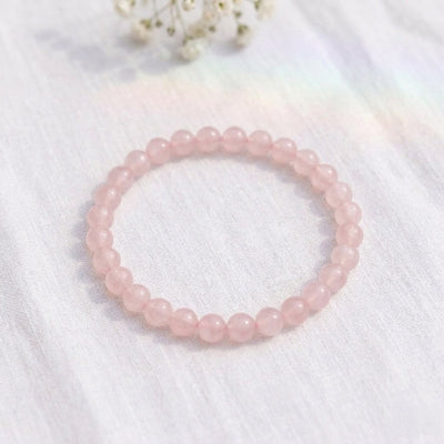 Bracelet en Quartz Rose
