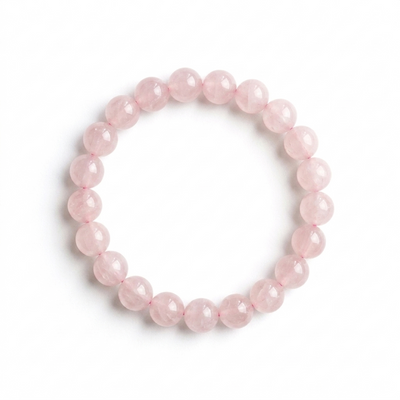 Bracelet en Quartz Rose