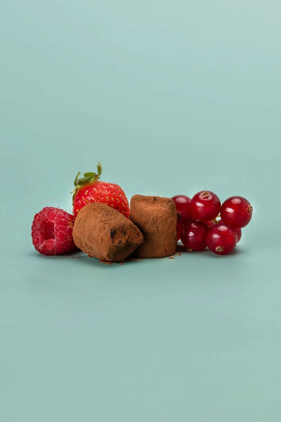 Red Fruits Pie Chocolate Truffles XL Box 250g | Berry Dessert Chocolate