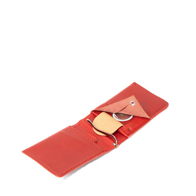 Leather Wallet with Money Clip for AirTag