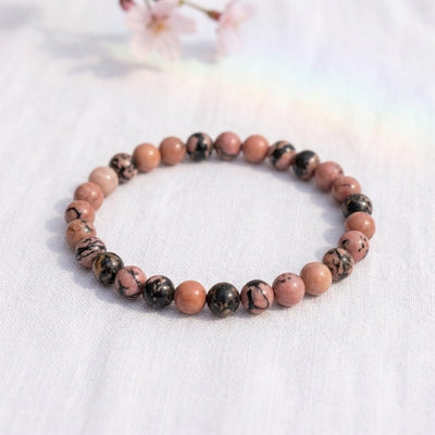 Bracelet en Rhodonite
