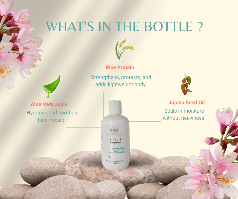 Lightweight Daily Conditioner for Soft Hydrated Tangle-Free Hair