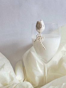 Boucles Jil en perles de culture baroques