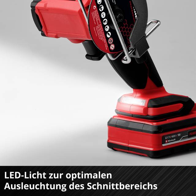 Einhell Professional TP-CO 18/76-C Li BL - Solo Découpeuse à disque sans fil Profondeur de coupe (max.): 16 mm