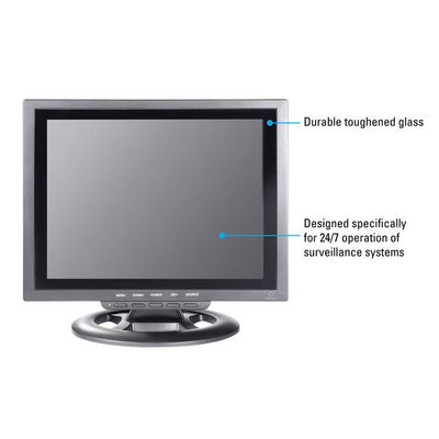 Ecran de surveillance LCD Renkforce 449238 CEE: C (A - G) 30.48 cm 12 pouces 800 x 600 pixels noir