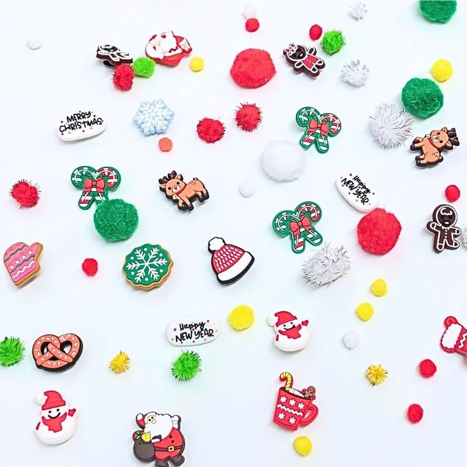 Pack recharge de 50 Charms Fun & Colorés pour Bar à Charms PETIKIDS - jouets créatif enfants/Ado/Kidulte/Kit créatif