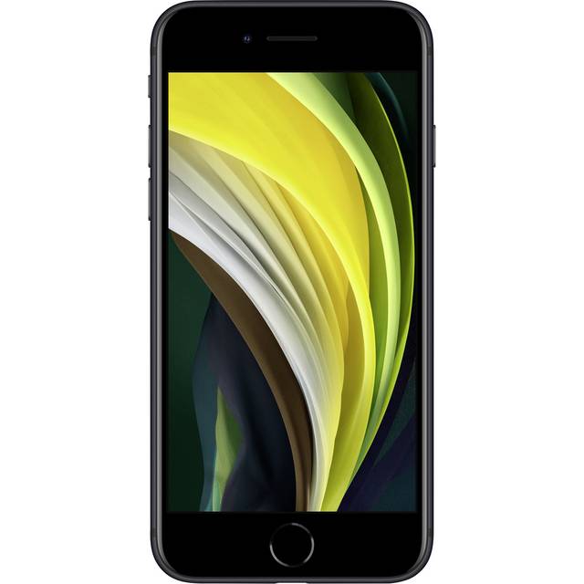 Reconditionné (bon) Apple refurbished iPhone SE (2è génération) 64 GB 4.7 pouces 11.9 cm iOS 14 12 Mill. pixel noir