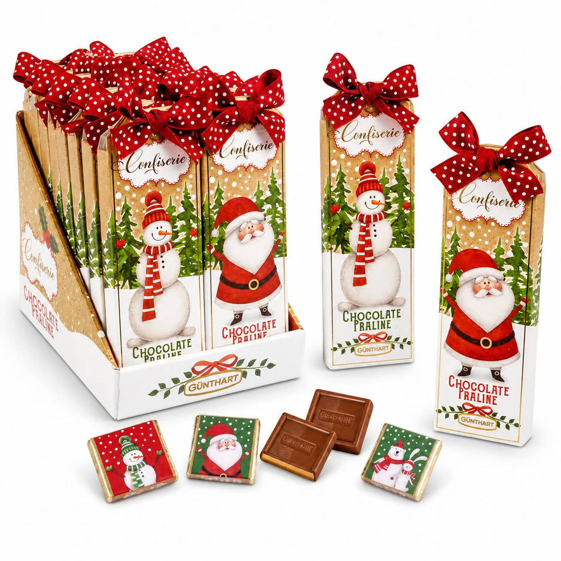 Vendu par 60 Étuis Cadeaux de Noël aux Napolitains Pralinés – 20 pcs HomeAdcesse