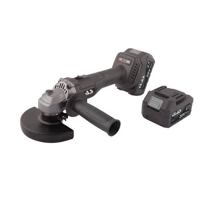 Meuleuse d'angle 125mm 20v brushless + 2 batteries 4ah + chargeurMeuleuse d'angle 125mm 20v brushless + 2 batteries 4ah