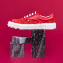 UNISEX Basket MEAKER suede rouge