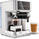 Machine à espresso et latte avec mousseur à lait HomeAdcesse