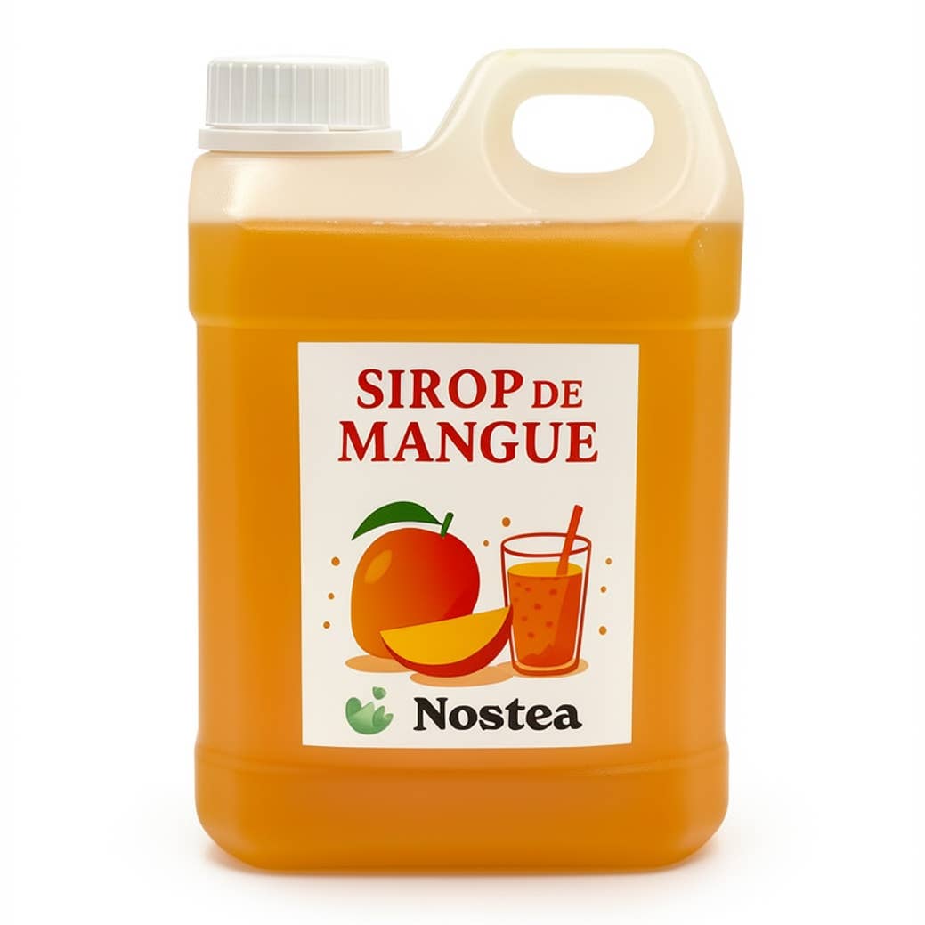 Sirop de mangue 2,5kg spécial bubble tea HomeAdcesse
