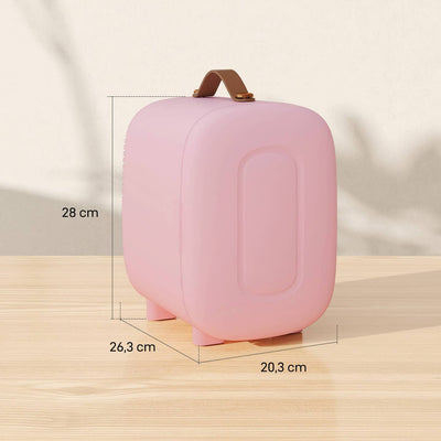 Mini réfrigérateur réfrigérateur Beauty Fridge, rose