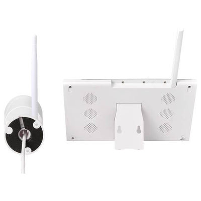 Set pour caméra de surveillance 4 canaux avec 1 caméra 1280 x 720 pixels 2.4 GHz