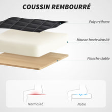 Fauteuil de bureau, chaise bureau ergonomique avec accoudoirs relevables, hauteur réglable, fonction de bascule, noir