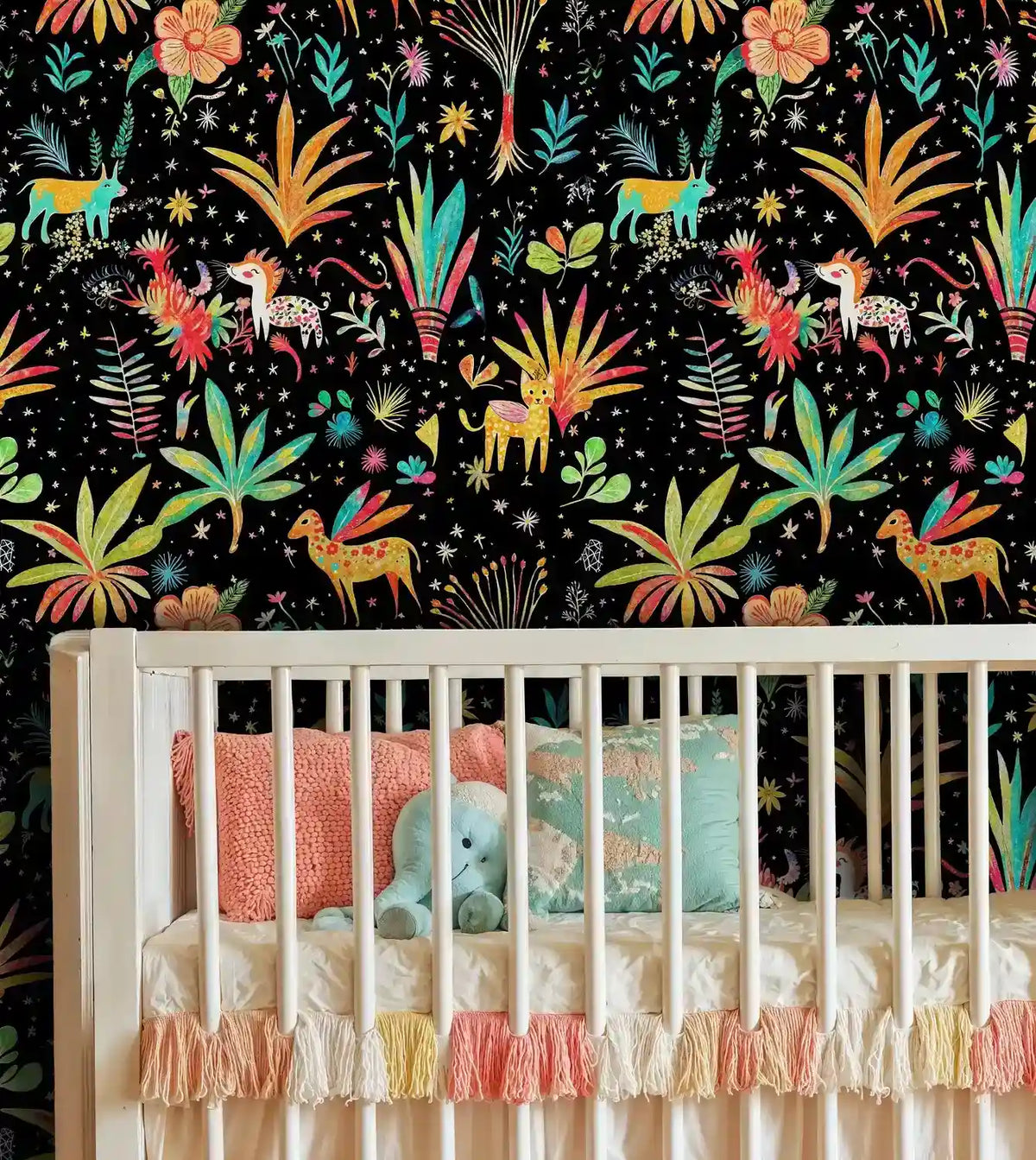 Whimsical Safari Adventure Wallpaper