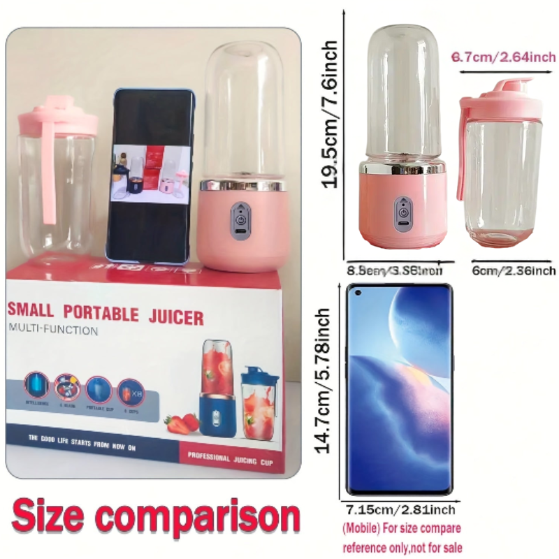 USB Mini Portable Blender for Smoothies & Juices LPT