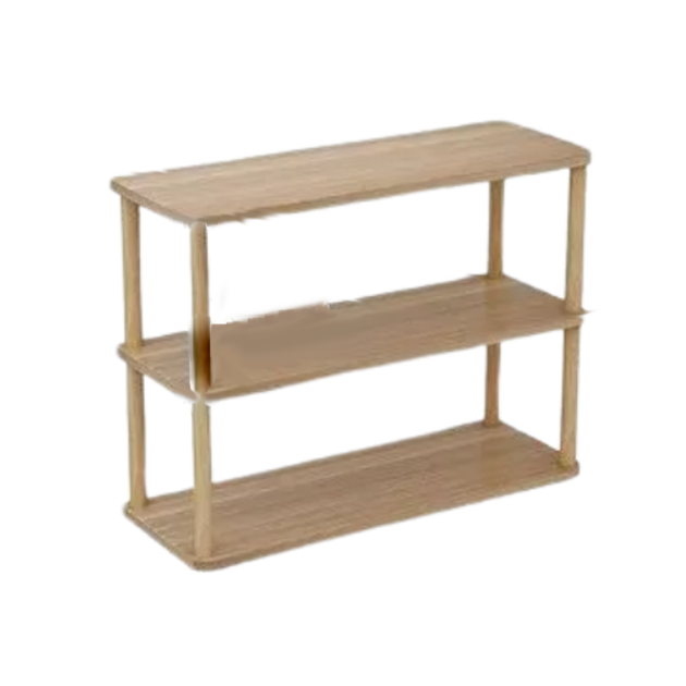 Walnut Multi-Layer Desktop Bookshelf TM