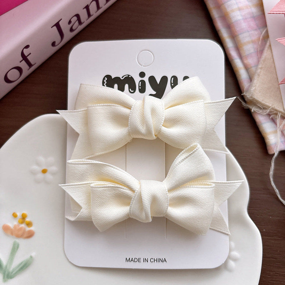 MyKids-USA® Collection of Butterfly-bows Hair Clips